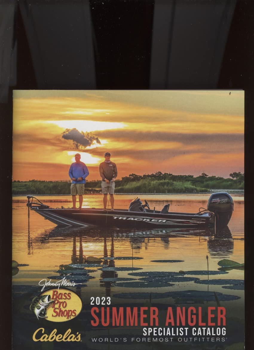 2023 SUMMER ANGLER SPECIALIST CATALOG BASS PRO SHOP /ILLUSTRATIONS ON