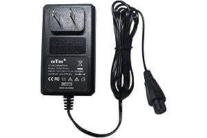 Hyleton 3-Prong 42V AC/DC Adapter Charger for Evercross HY-A21 Battery