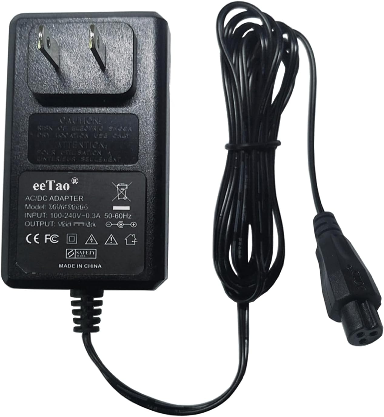 3 -pointed connector AC/DC charger compatible with Hoverboard Evercross XP9 for children and adults Hover Board 2 6123nynv7cL. AC SL1400