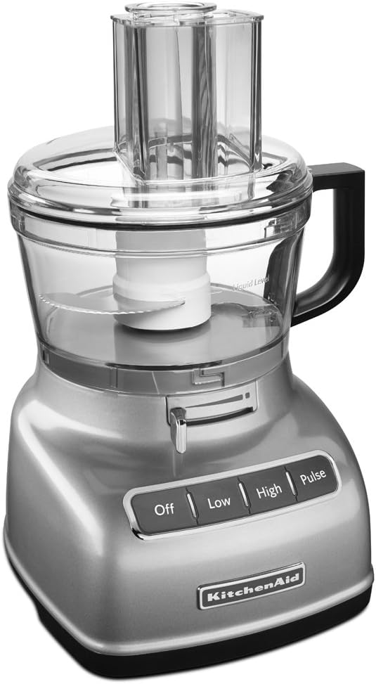 KitchenAid KFP0722CU Food Processor with lid and feed tube