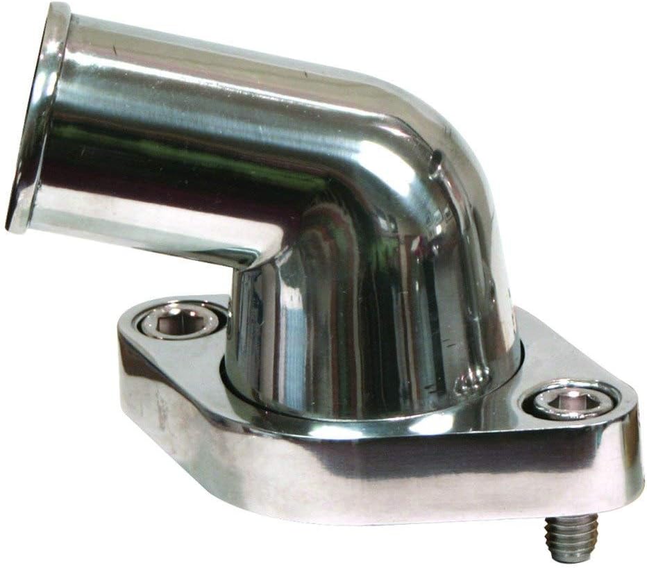 AFCO 80312-15 Fits Chevy Aluminum Thermostat Housing, 15 Degree Neck