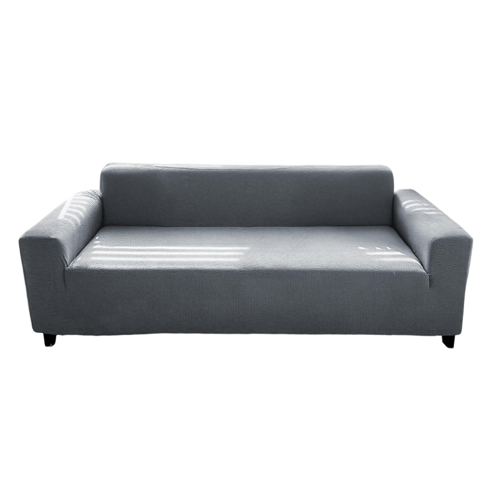 Housse de canapé élastique 3 places extensible et lavable pour protection de salon