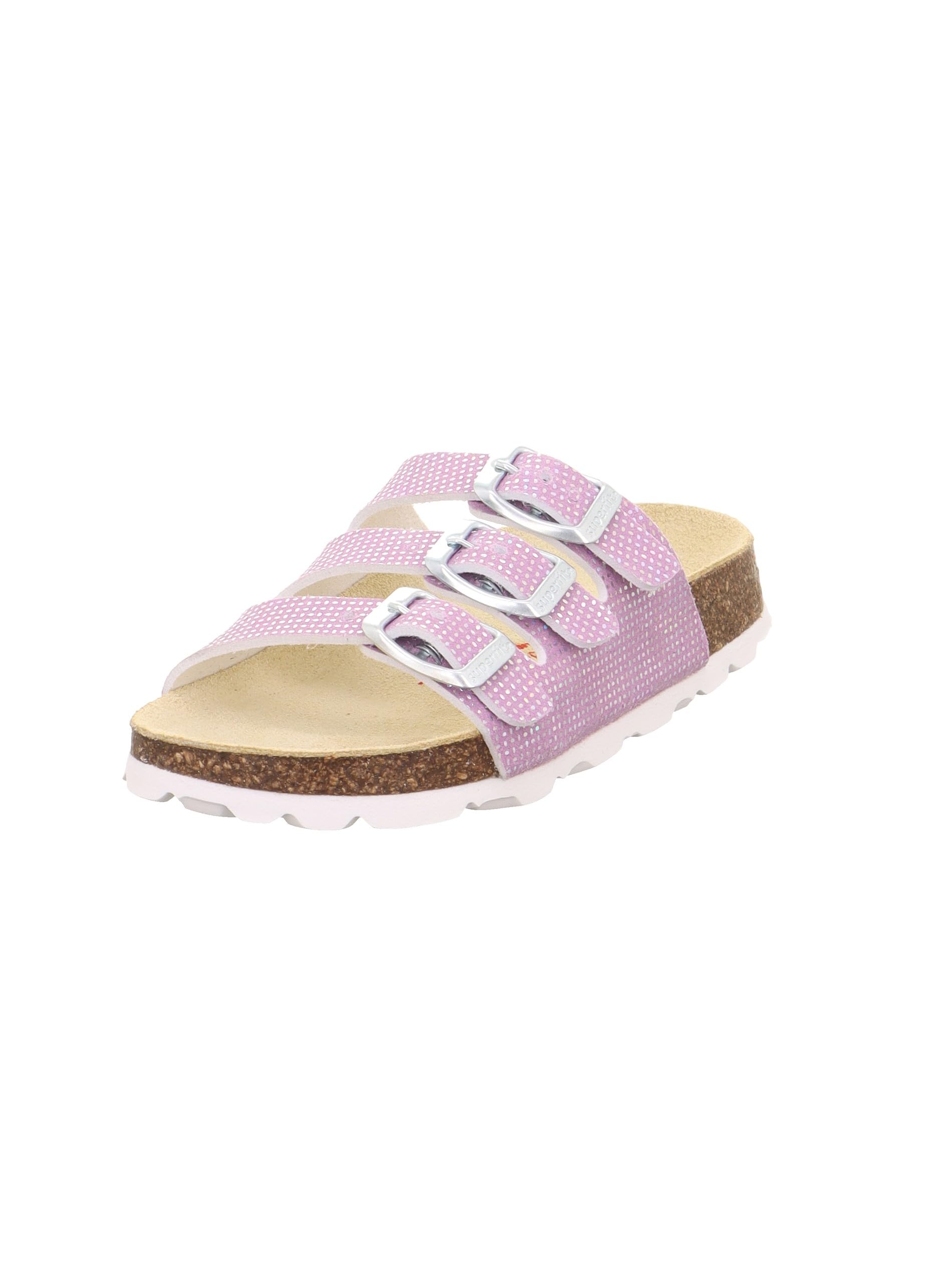 Superfit Girl's FUSSBETTPANTOFFEL Hausschuhe, LILA 8500