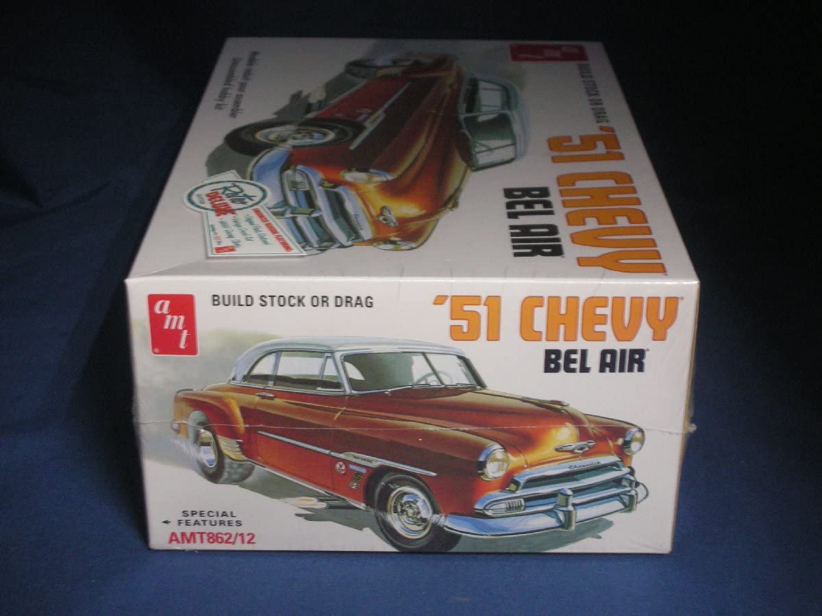 Amazon.co.jp: AMT862 1/25 1951 シェビー ベル エア プラスチック  