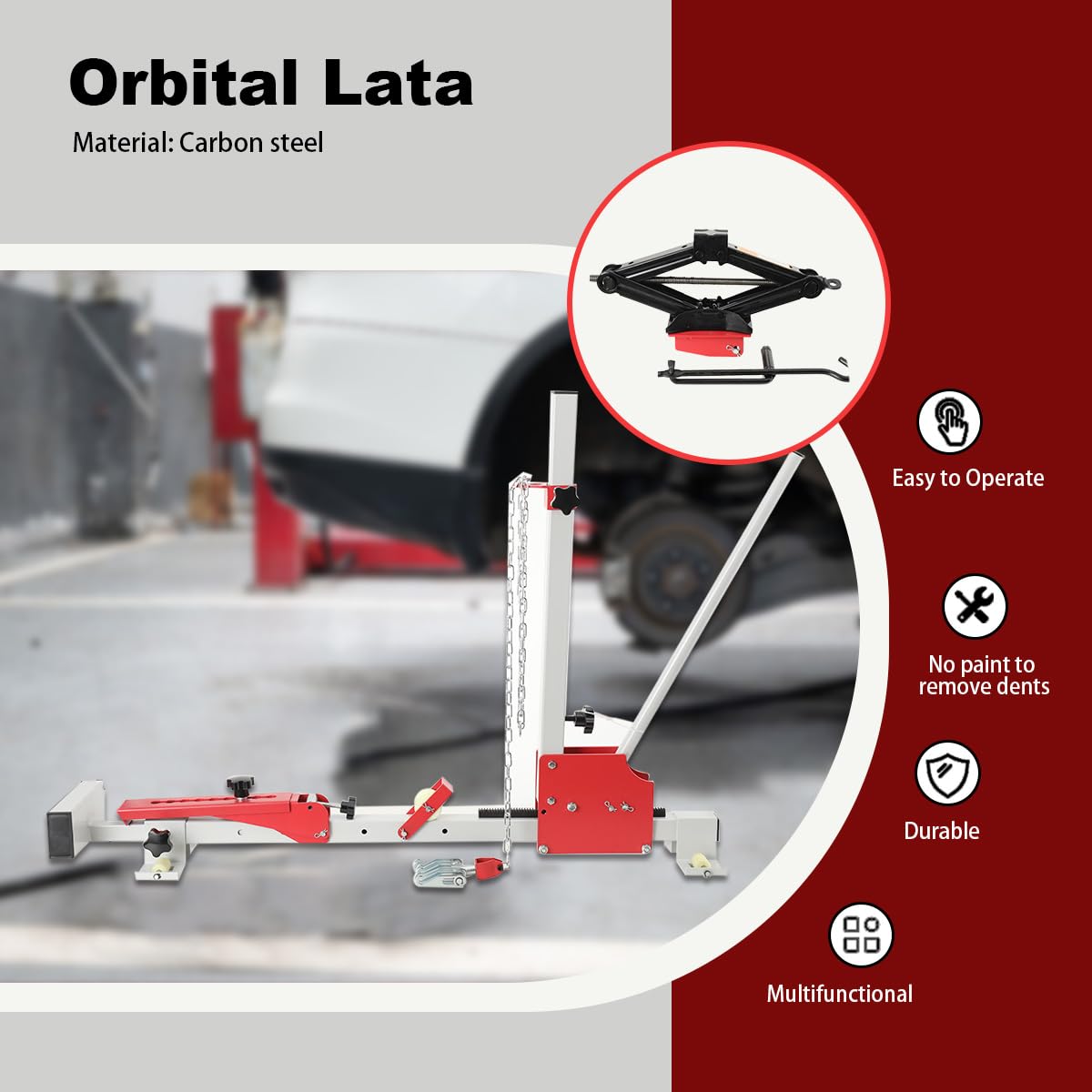 Outil de débosselage pour véhicule, extracteur de bosses, lève-bosses, outil de réparation automobile, réparation de carrosserie, outil de débosselage pour carrosserie, capacité de traction