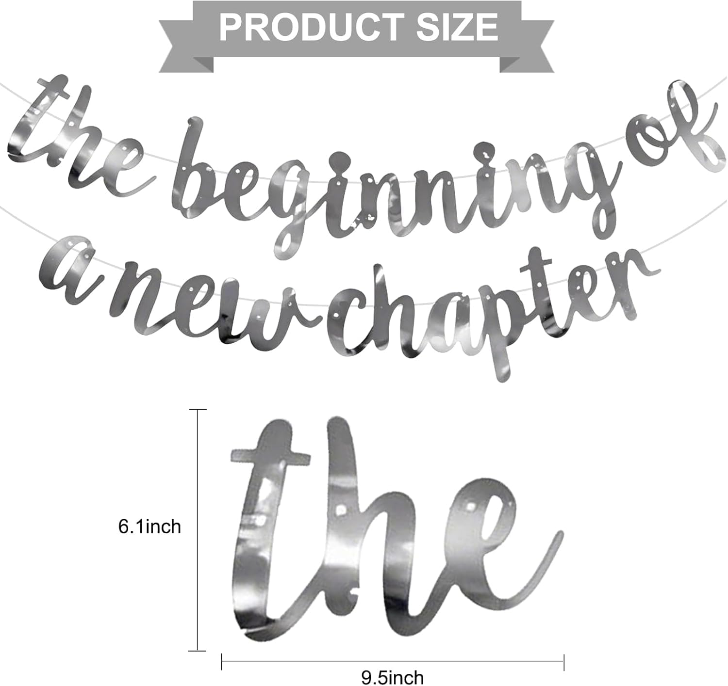 DecoGlee The Beginning of A New Chapter Banner - Image 2