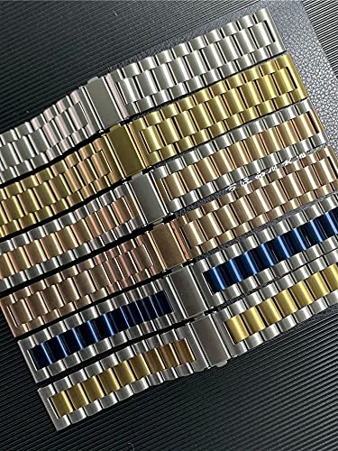 Acier inoxydable durable pour bracelet en métal solide d'horlogerie