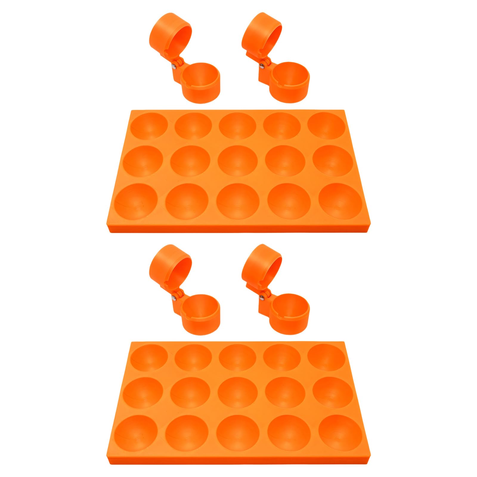 Shntig Of Round Cake Molds Constructed From Permanent Components with Tray Quick Assembly Cake Forms