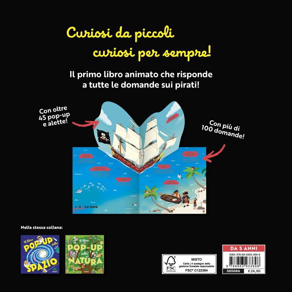 Il libro pop-up dei pirati. Ediz. a colori