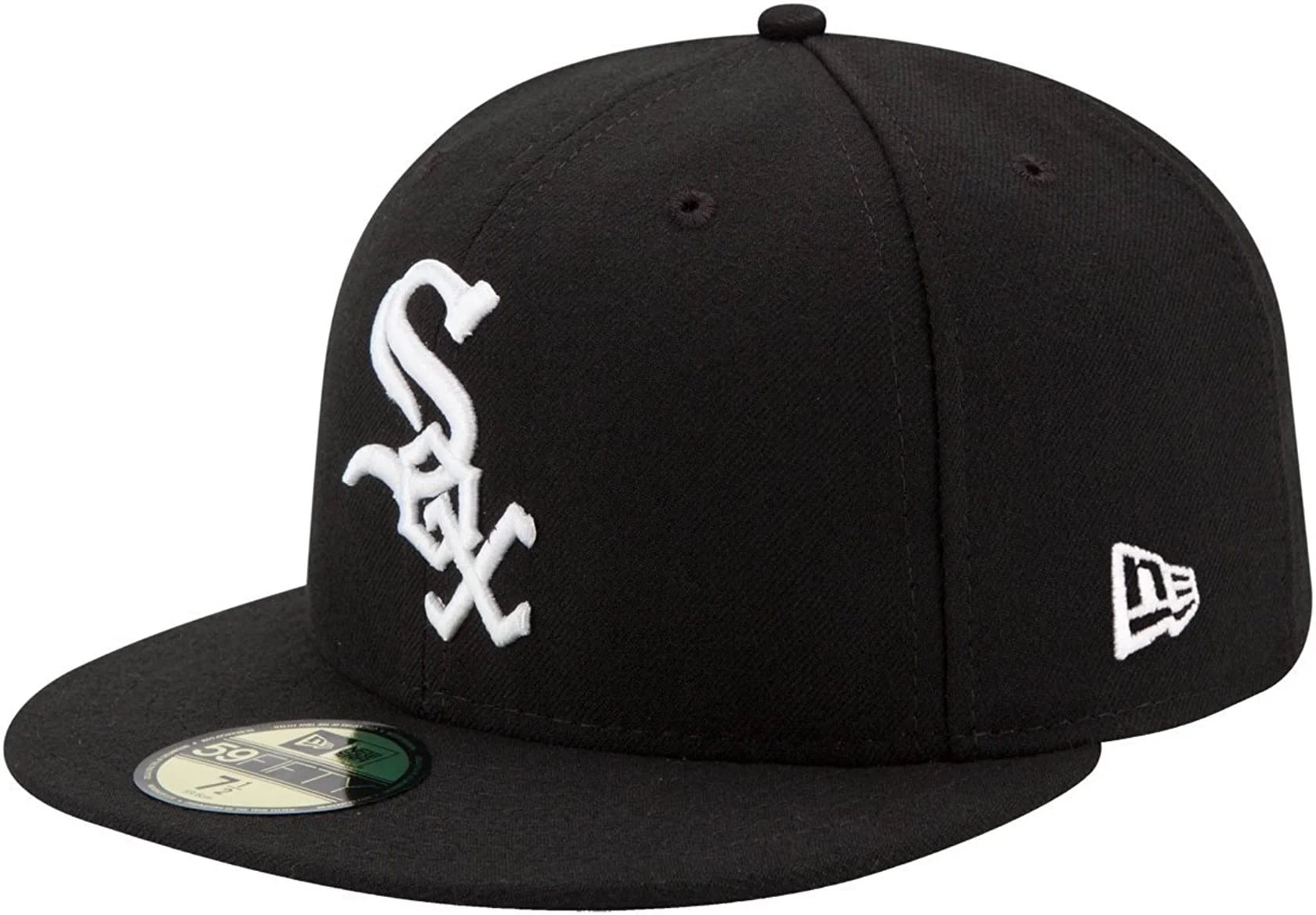 New Era Chicago White Sox Black Base 59Fifty Basecap
