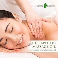 Vista 5 de Aceite de masaje de sándalo, hecho con jojoba, vitamina E y aceite esencial de sándalo puro, relajación natural para cuerpo y mente, aromático