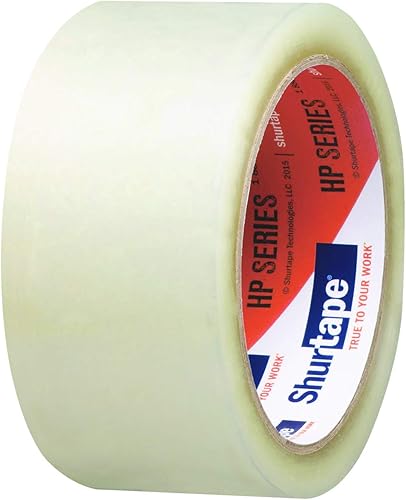 Miniatura 3 de Shurtape HP500 - Rollo de cinta de embalaje termofusible de grado resistente, 1.88 pulgadas por 54.6 yardas, paquete de 6, transparente