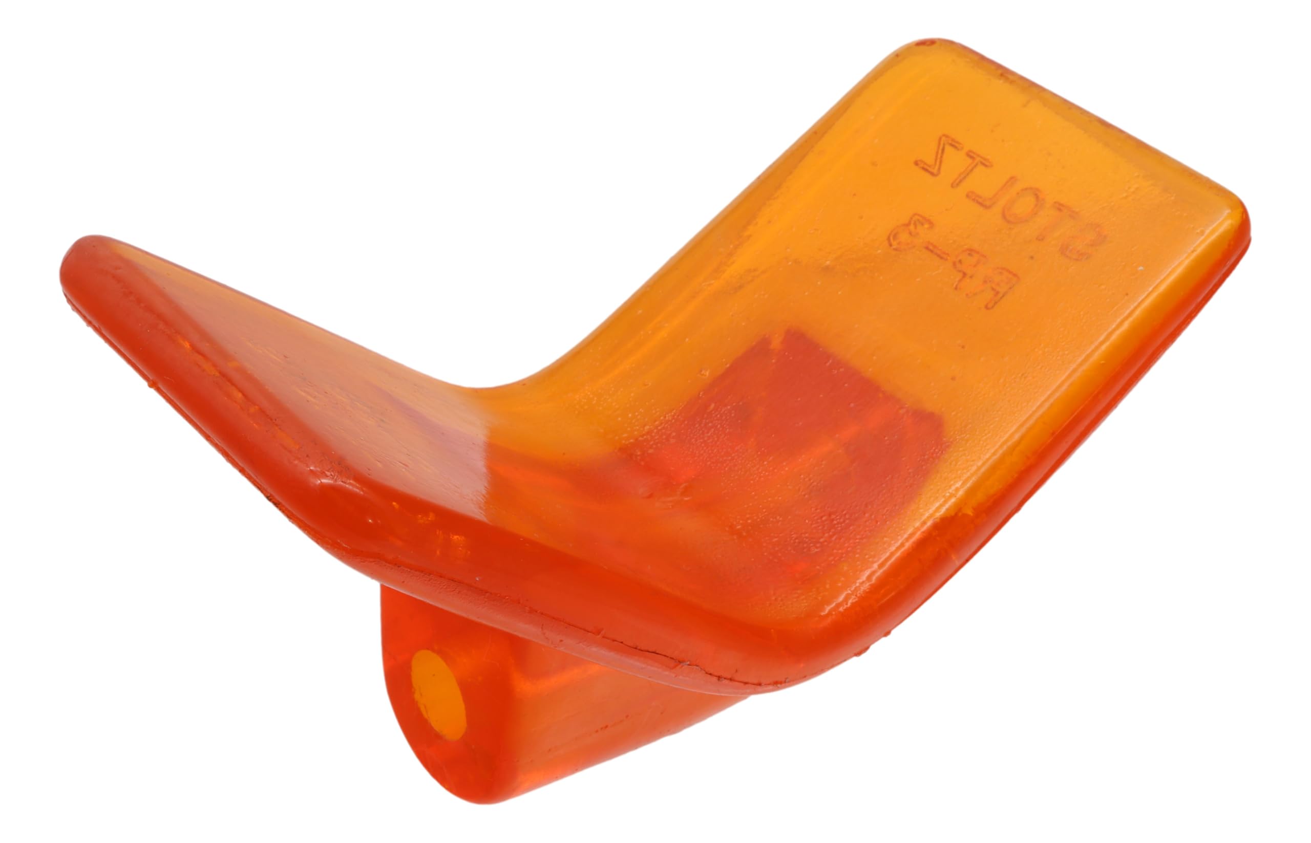 trailer parts4u Stoltz RP-3 V Bugstütze 112 Grad aus PU 150 mm 71 mm breit Bugstopper Bugauflage Bootstrailer Made in USA