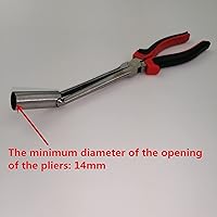 Vista 6 de Alicates de alto voltaje para coche Alicates de bujía Alicates de extracción de alambre Alicates de eliminación de cables de cilindro de alto
