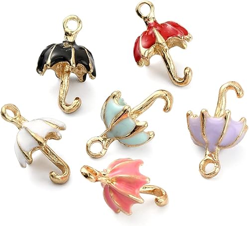 Vista 121 de LiQunSweet 80 unidades de 4 estilos de dientes saludables para cepillo de dientes, dientes esmaltados, mini dijes para hacer joyas, accesorios