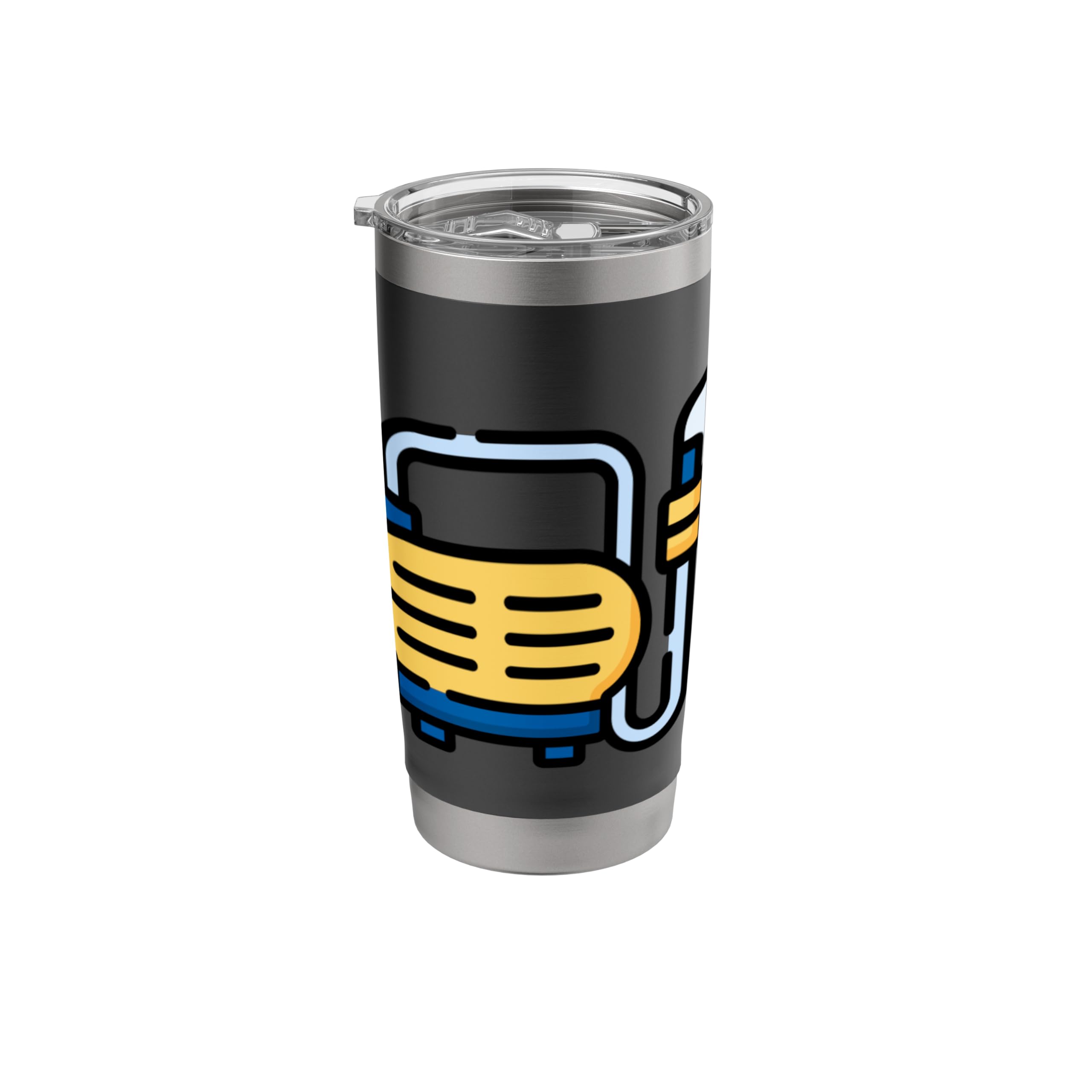 Nebulizer Respiratory Therapist Therapy Stainless Steel Insulated Tumbler