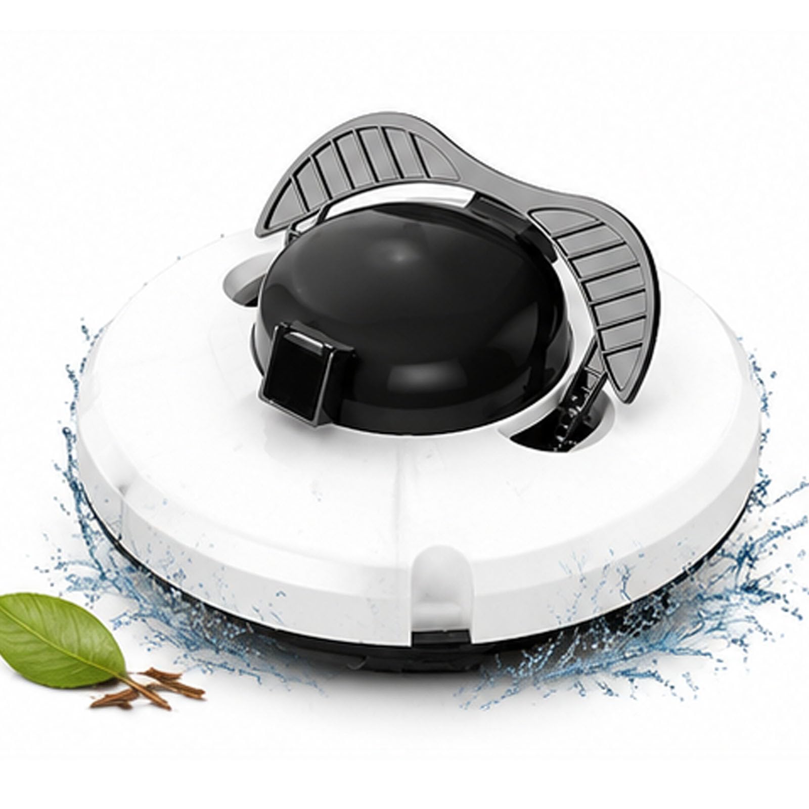 Detergente Per Piscine Robotico Cordless, Aspirapolvere Automatico Per Piscina Da 120 Minuti, Pulizia Del Pavimento A 360 Gradi Con Parcheggio Automatico
