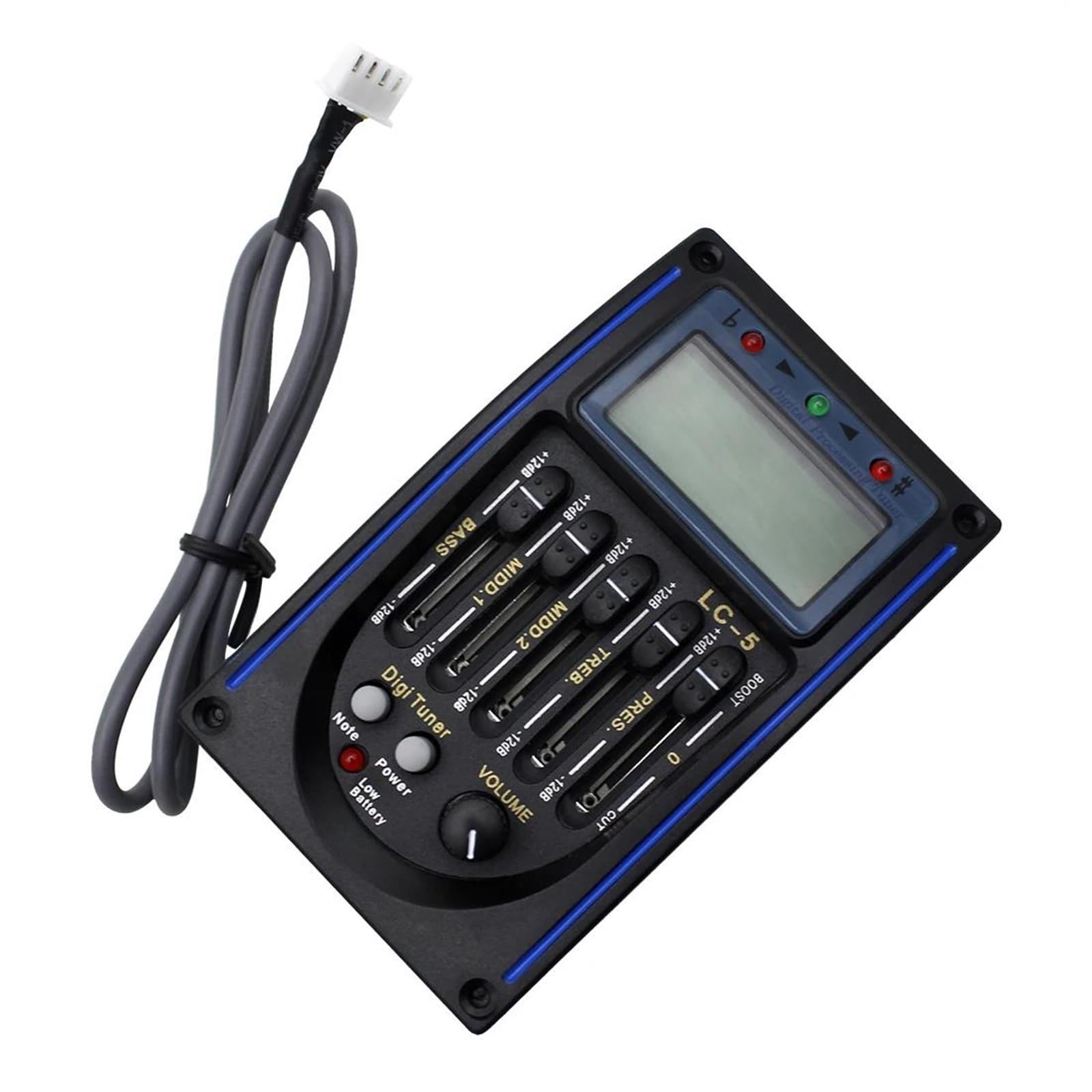 Pickup Per Chitarra Pickup Per Chitarra Acustica Classica A 5 Bande Accessori Per Strumenti Musicali Equalizzatore Preamplificatore Con Controllo Del Volume