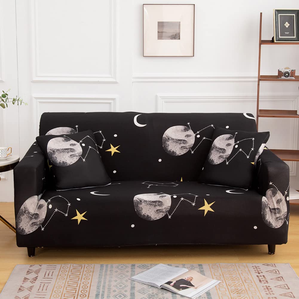 Housse de canapé extensible pour masquer l'usure de votre fauteuil 1 place 90-140cm