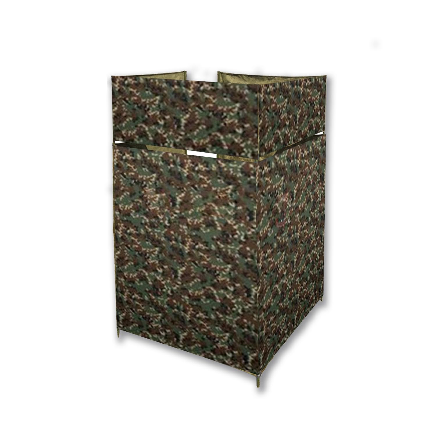 Puesto de caza tipo pantalla de 4 lados en aluminio alto 120 cm + suplemento 40 cm. peso 3,5 Kg…