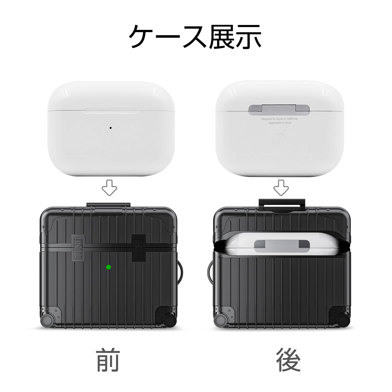 Amazon | V-MORO AirPods 3ケース 2021 AirPods 第3世代専用カバー