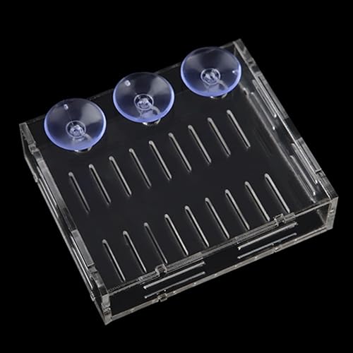 Miniatura 7 de Taza de plantación de acuario, maceta acrílica para plantas acuáticas, soporte para macetas acuáticas con 3 ventosas, taza de hierba de agua