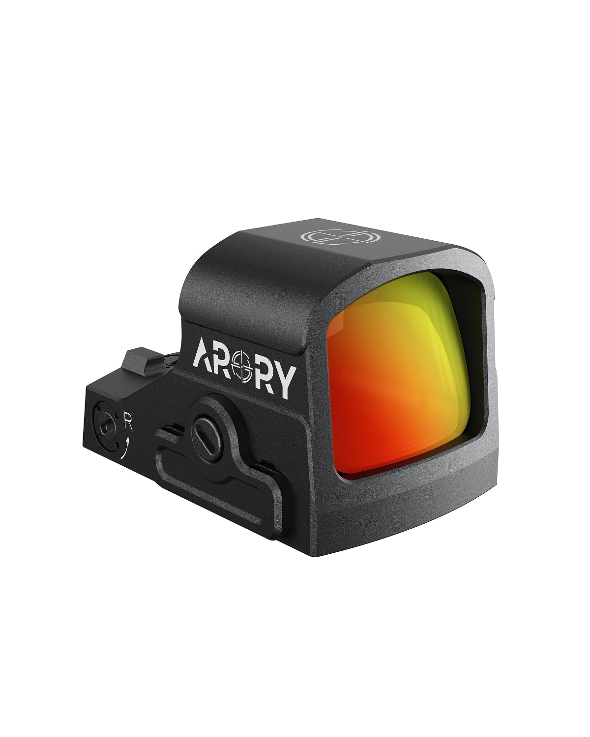 ARORY RMU1 Micro Red Dot Sight for RMSc Pistol Cut, Multi-Reticle 2 MOA Dot & 32 MOA Circle Reflex Sight, 7075 Aluminum Optic with Shake Awake Tech (Adapter Plate for Glock MOS Included) Black