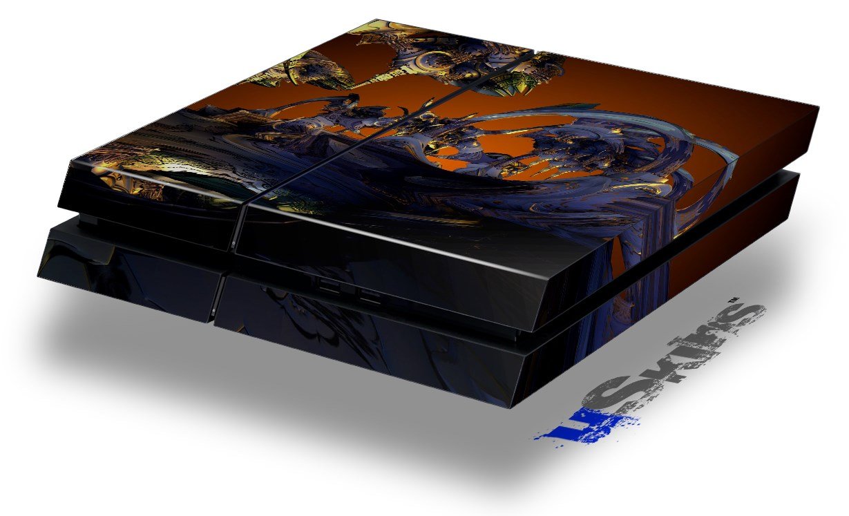 Alien Tech - Decal Style Skin fits original PS4 Gaming Console