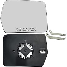 F150 Passenger Side Heated Mirror Glass, 2004-2014 Ford F150 Right Side Power Heated Convex Mirror Glass, 4L3Z17K707DA