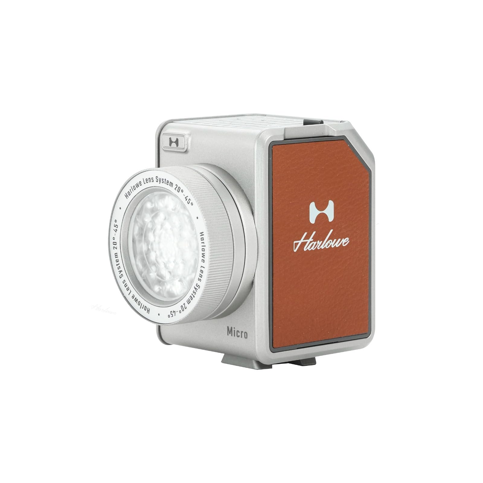 Harlowe Micro LED Video Light Standard Kit 8W Bi-Color 2700K-6500K Dimmable Photography and Videography Light, CRI/TLCI 96+, App Control, Portable Continuous Lighting for Filming Videos