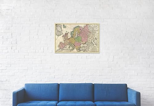 Miniatura 6 de POSTER STOP ONLINE Mapa antiguo de Europa - Mapa Antiguo de Europa - Pósterimpresión (versión en español) (tamaño 36" x 24")