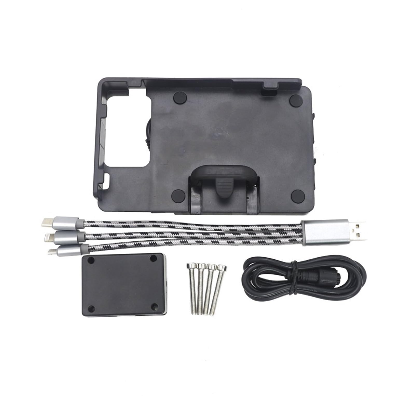 Support d'écran auto-ajustable et plaque navigation GPS moto CB500X 16-19