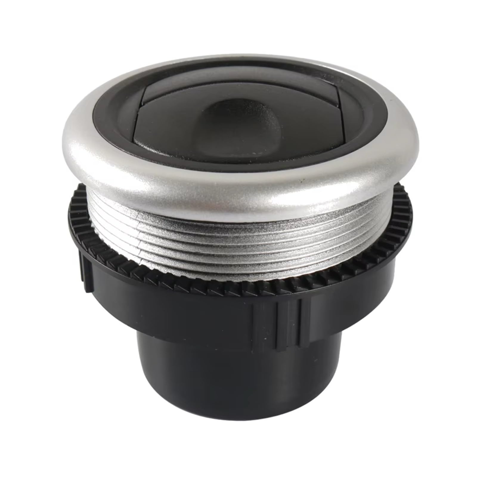 Jkywol 1 Pc Car A/C Air Conditioning Vents 71Mm Car Interior A/C Air Vent Round 63Mm Hole Size Dashboard Conditioning Deflector Rotation For Caravan Camper Rv Bus