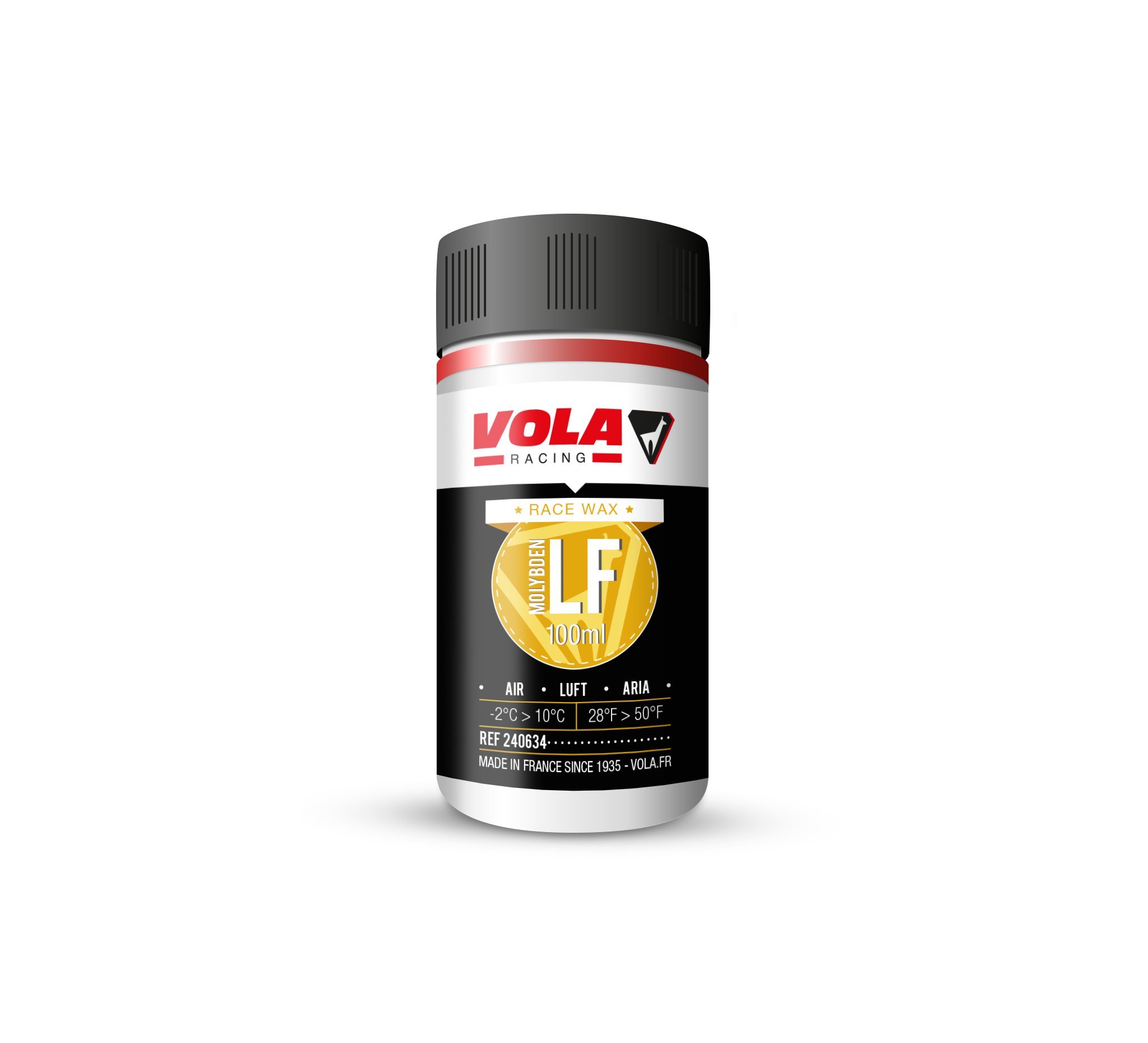 Vola Pro Fart Liquide pour Ski Noir 100 ML