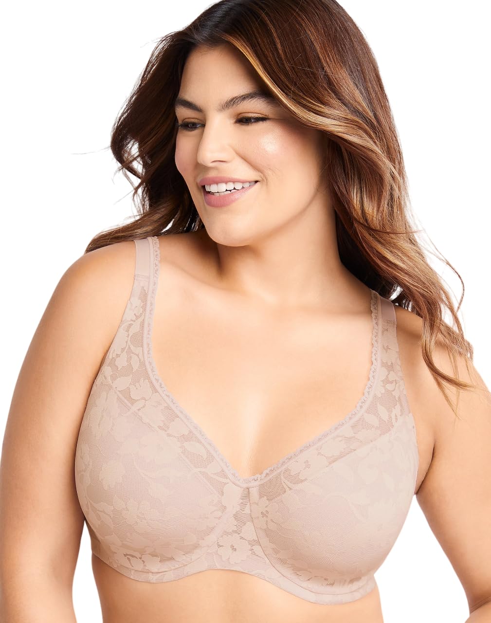 Women's Passion for Comfort Underwire, Multiway Convertible, Soft Lace Bra