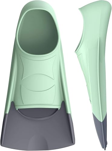 Gintenco. - Aletas para esnórquel, aletas de entrenamiento de natación para esnórquel, natación, buceo, aletas flotantes, cómodas aletas de