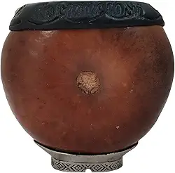 Cuia De Chimarrão Pequena De Madeira Cuia Gajeta Uruguaia