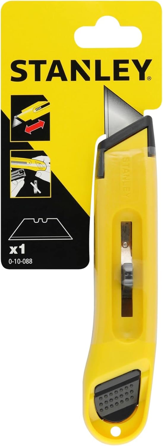 Stanley 0-10-088 Knife with 5 blades, Silver/Yellow