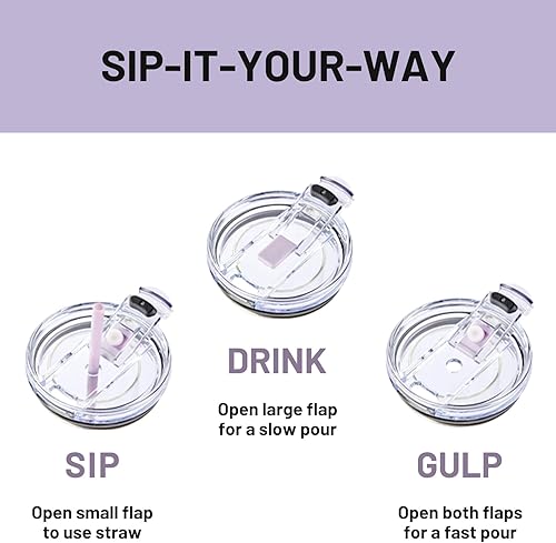 Miniatura 3 de TKK Vaso de 50 onzas con asa y pajilla, gran aislamiento al vacío, de doble pared, reutilizable, de acero inoxidable, jarra de viaje metálica para