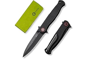 CIVIVI Knives RS71 Folding Pocket Knife with 4-inch Nitro-V Blade and G10 Handle (C23025-2)