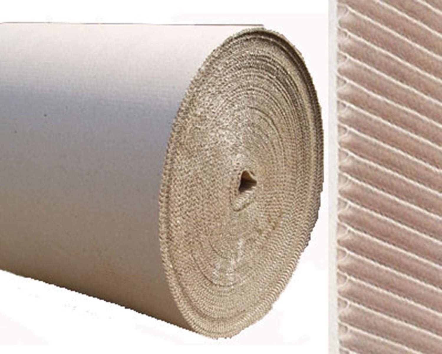 Rollenwellpappe Wellpappe auf Rolle 120cm x 70m B-Welle