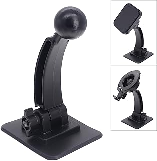 iSaddle 17mm Sticky Adhesive Mount Holder for Garmin GPS & Smart Phones - Car Windshield/Dashboard Flexible Permanent Holder Soft Base for Garmin Nuvi GPS Navigator/Cell Phone Magnetic Mounting Holder