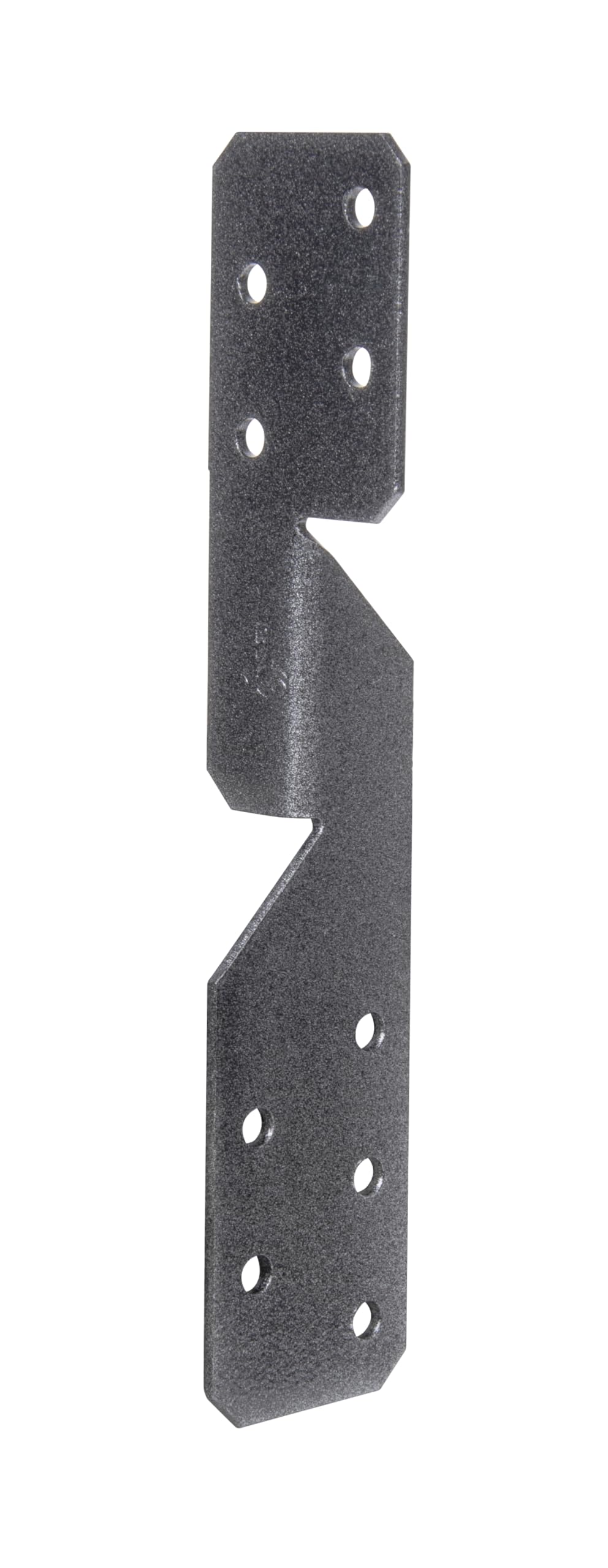 Alberts 823108 DURAVIS® Escuadra asimétrica, Con doble recubrimiento negro diamantado, Tamaño 33 x 33 x 170 mm, Juego de 50
