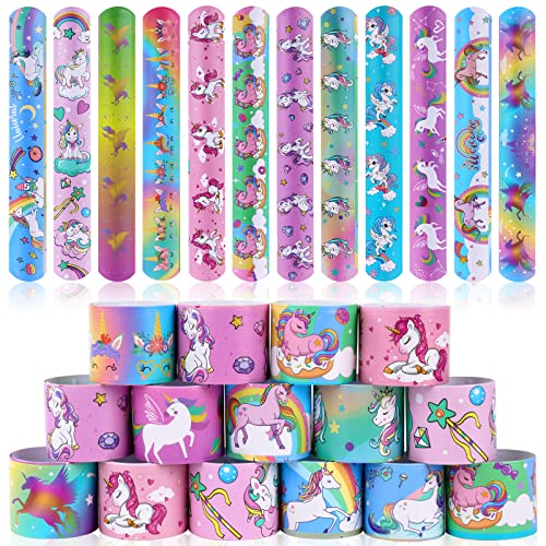 flintronic - Lote de 30 Pulseras de Golpe para niños, Pulseras múltiples...