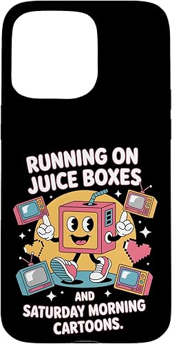 Miniatura 27 de Juice Boxes & Cartoons – Retro Nostalgia for 90s Kids Case for iPhone 15 Pro