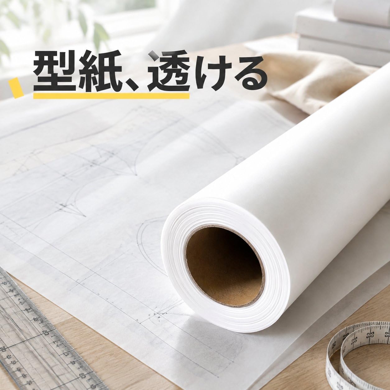 Luwecf in Rotolo per Cartamodello, 45, per creativi, 1.2m x 20m