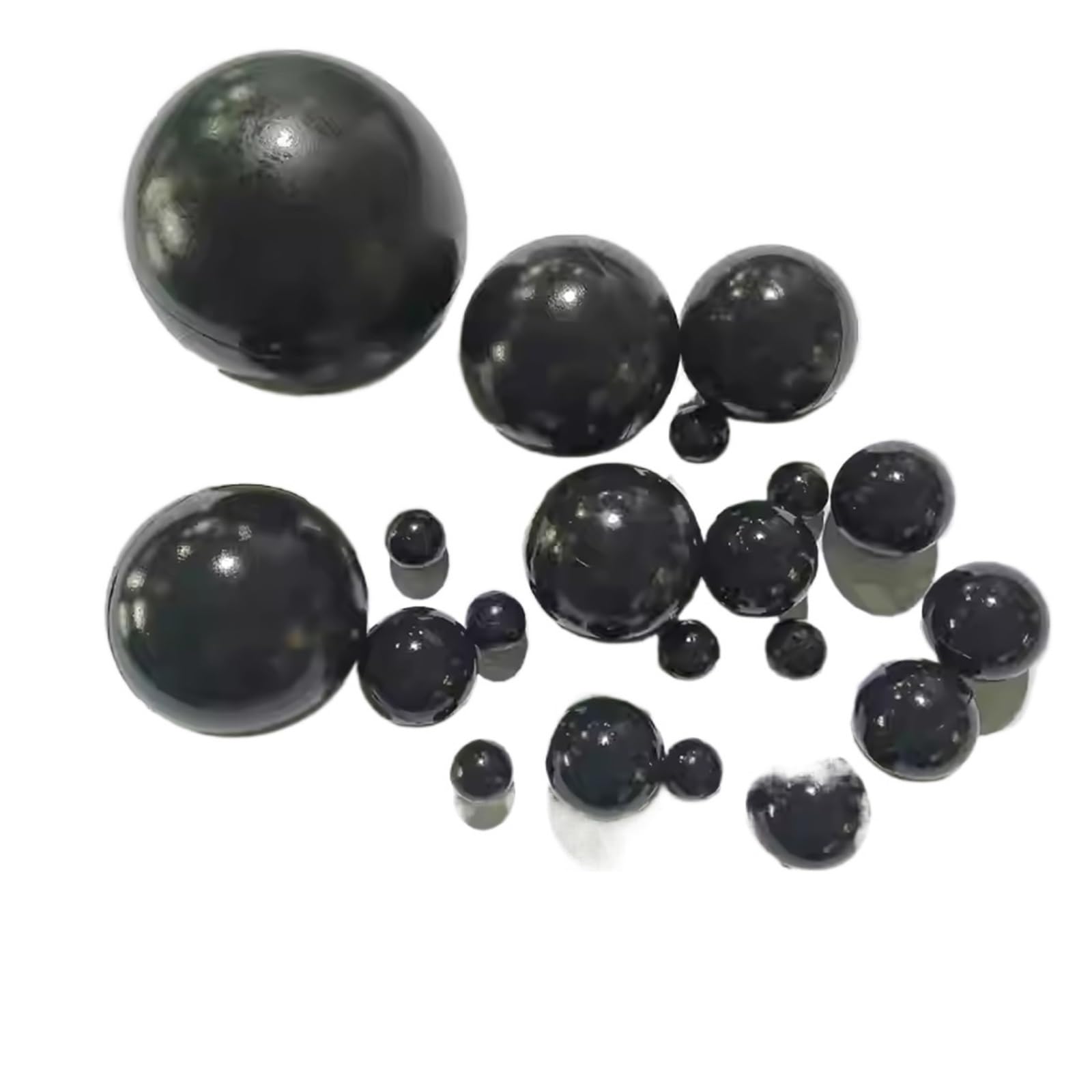 Billes en caoutchouc noir 8.5mm ZHGUIMING lot de 1000 pièces