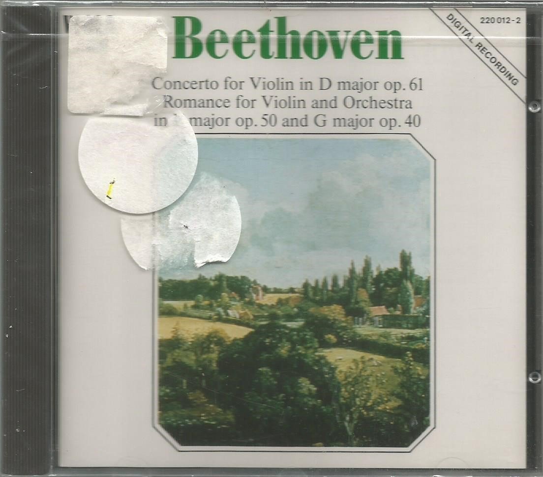 Beethoven Concerto for Violin in D major op.61. Romance for violin and orchestra in F major op.50 and G major op.40 [UK Import] [Audio CD]