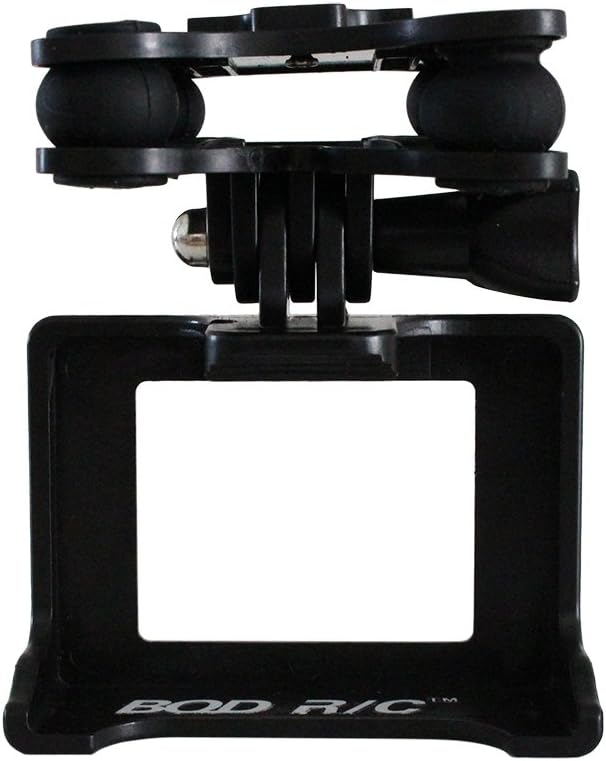 BTG Camera Holder Anti-Shock Gimbal Mount Adapter for Syma X8C X8G X8W X8HC X8HW X8HG RC Quadcopter - Compatible with GoPro 3 3+ 4 Camera, Xiaomi Yi Action Camera, SJCAMS SJ4000 SJ7000 Action Camera