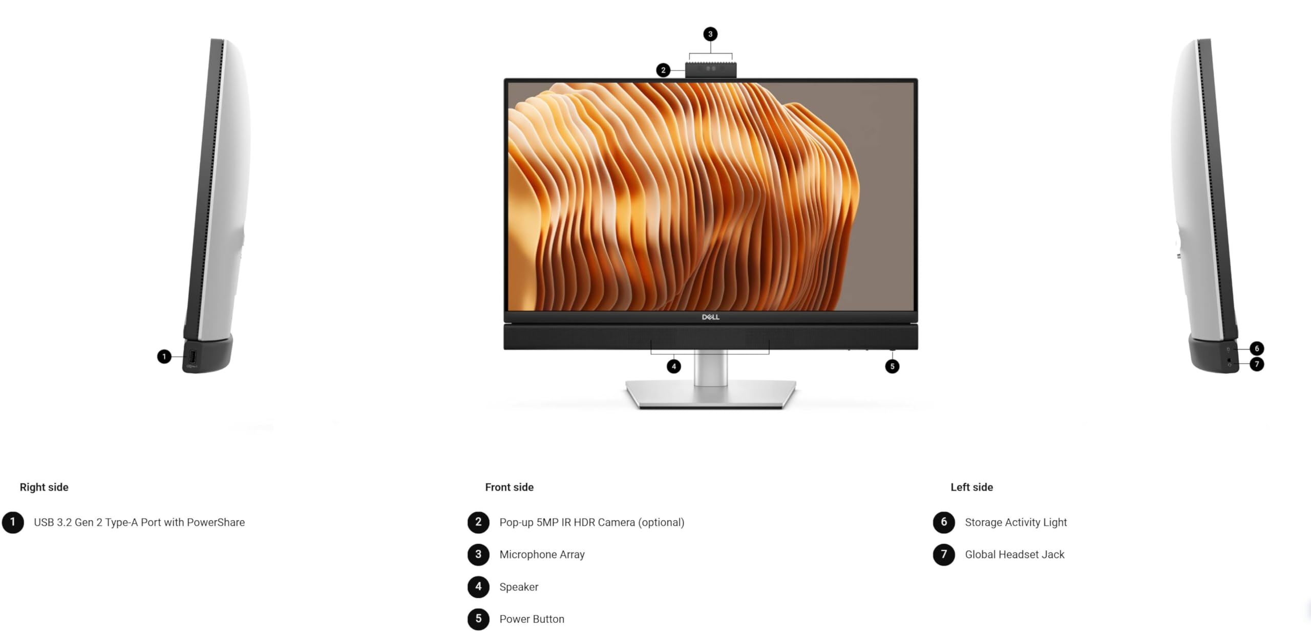 Amazon.com: Dell Pro 24 All-in-One Plus Desktop Computer, 23.8